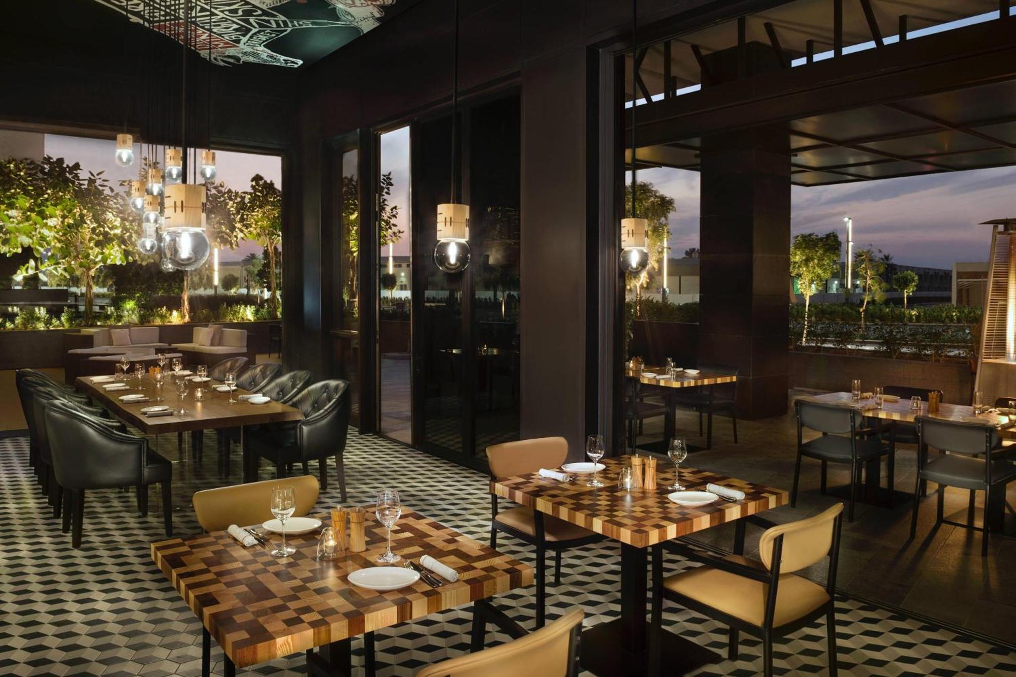 La Ville Hotel & Suites City Walk Dubai, Autograph Collection Buitenkant foto The interior of the restaurant