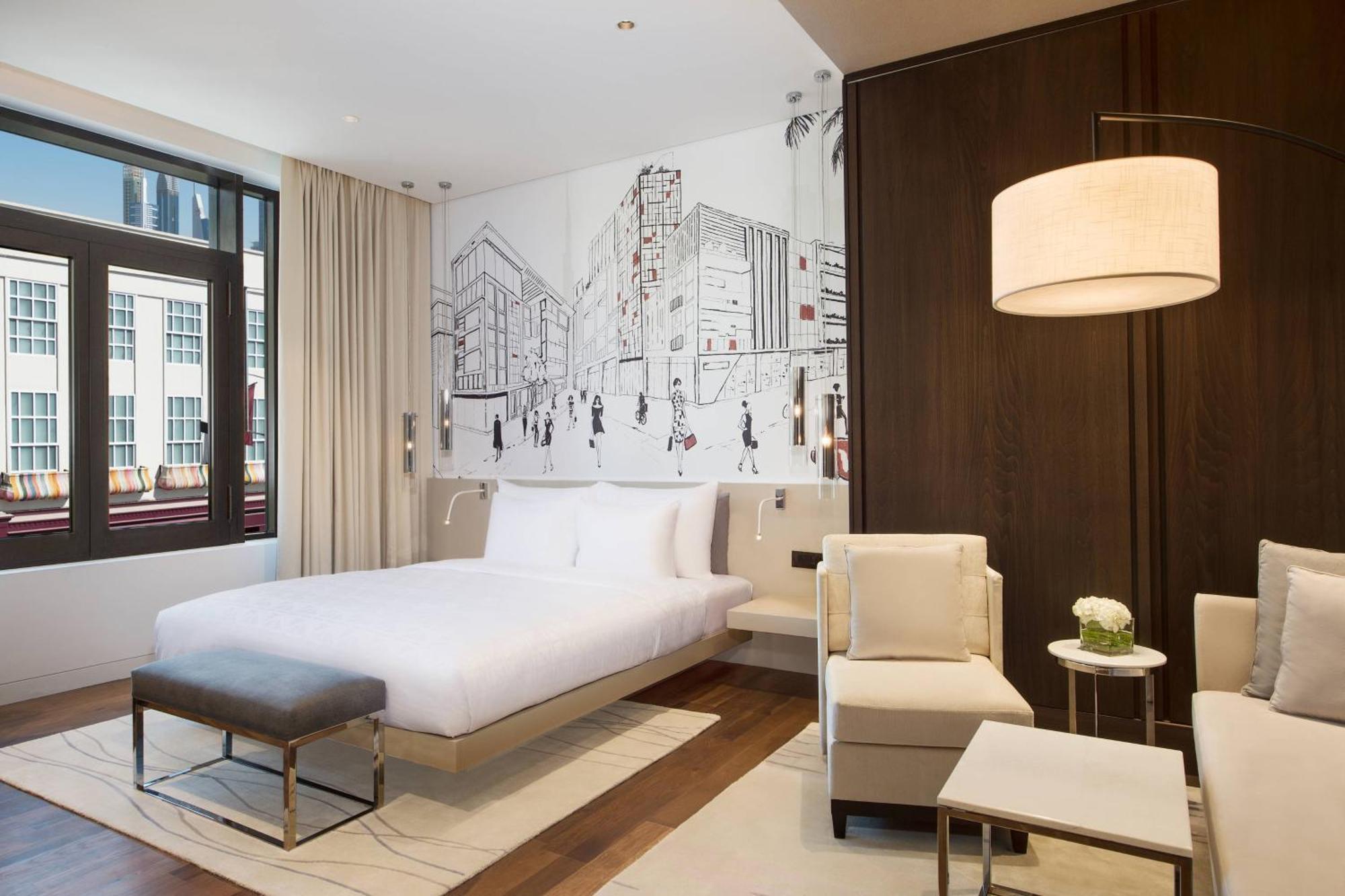 La Ville Hotel & Suites City Walk Dubai, Autograph Collection Buitenkant foto A room at the hotel