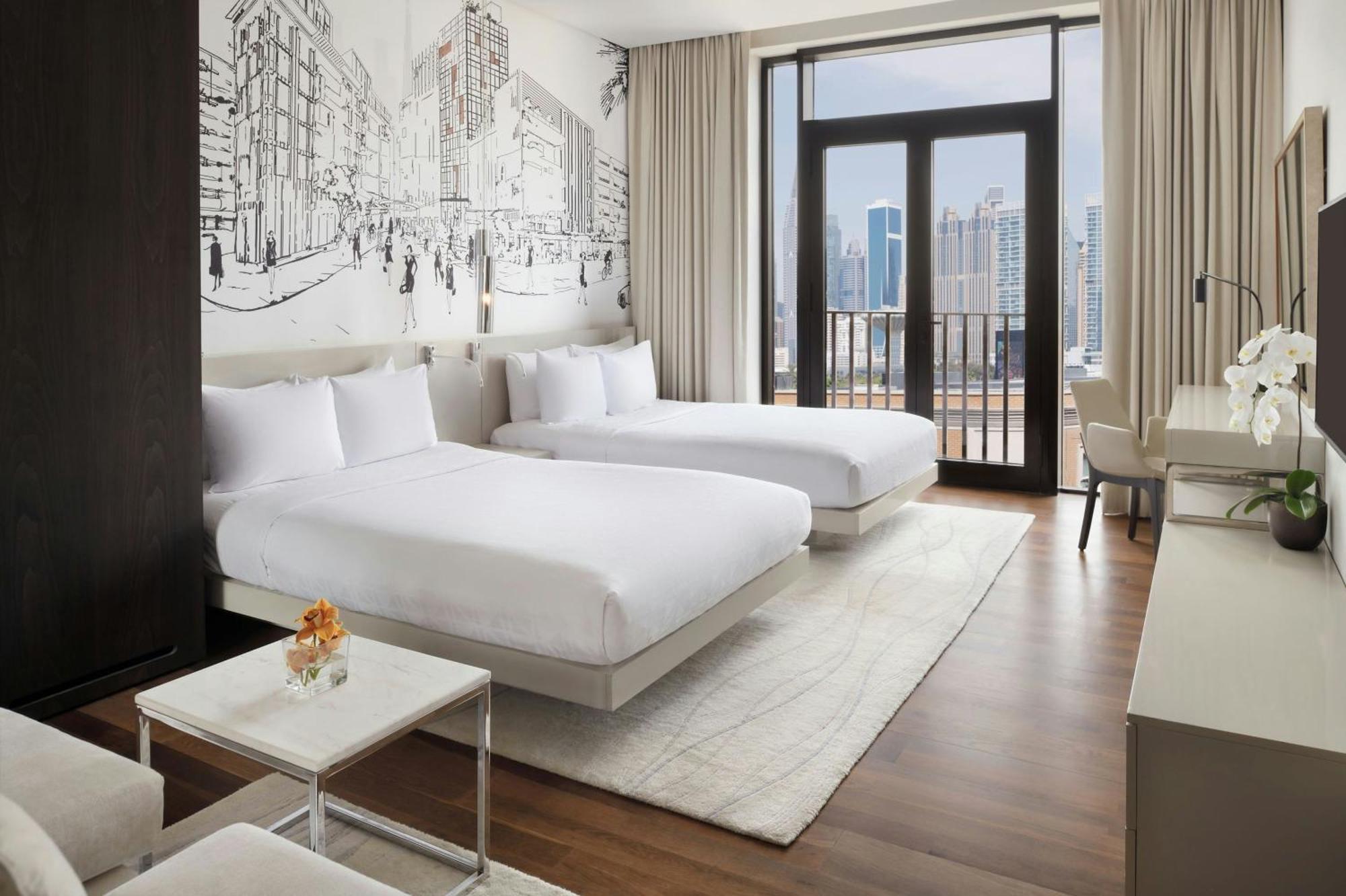 La Ville Hotel & Suites City Walk Dubai, Autograph Collection Buitenkant foto A guest room